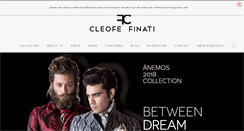 Desktop Screenshot of cleofefinati.com