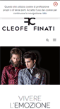 Mobile Screenshot of cleofefinati.com